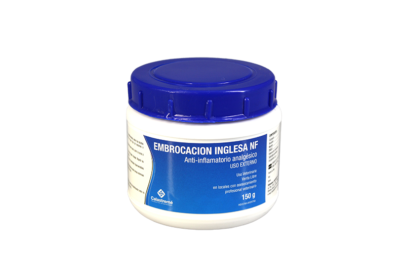 Embrocación Inglesa - REVULSIVO Y RUBEFACIENTE - Equinos - Laboratorio Calastremé