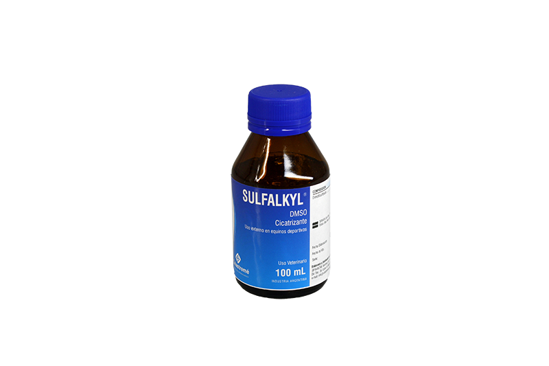 Sulfalkyl - DMSO - TRATAMIENTO DE LA INFLAMACIÓN - Equinos - Laboratorio Calastremé